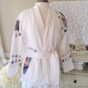 Anthropologie Quilted Kimono